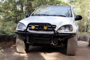 Mercedes ML320 Steel Front Bumper Offroad