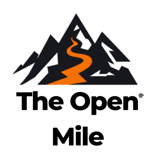 The Open Mile logo